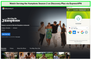 Watch-Serving-the-Hamptons-Season-2-in-New Zealand-on-Discovery-Plus-via-ExpressVPN