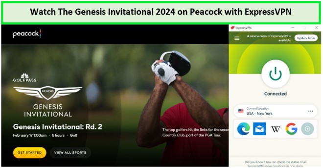 Watch The Genesis Invitational 2024 in Spain on Peacock