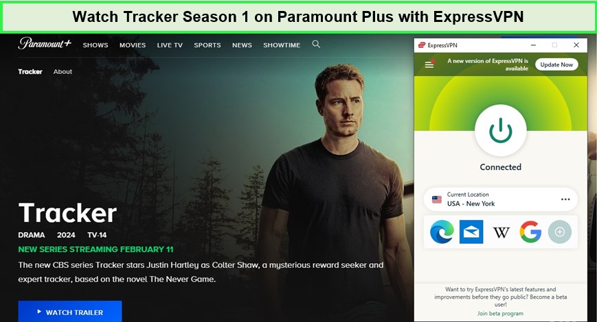 Guarda la prima stagione di Watch-Tracker su Paramount Plus con ExpressVPN.  -  