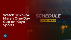 Schauen Sie sich den 2023-24 Marsh One-Day Cup an in   Deutschland auf Kayo Sports