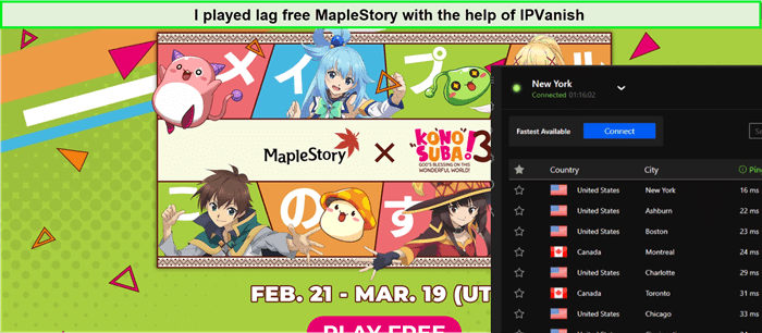 ipvanish-worked-with-maplestory-in-Germany