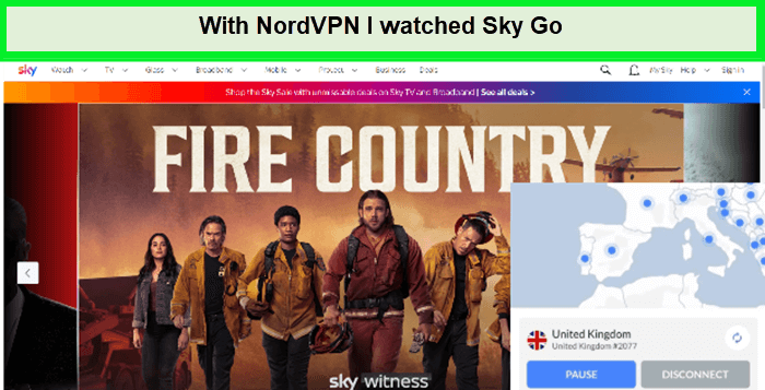  NordVPN a fonctionné sur Sky Go. in - France 