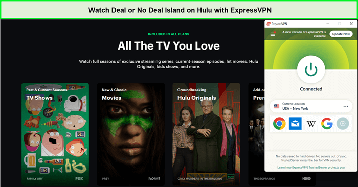 watch-deal-or-no-deal-island-on-hulu-in-Hong Kong-with-expressvpn