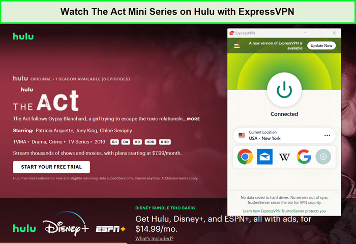 watch-the-act-mini-series-on-hulu-in-South Korea-with-expressvpn