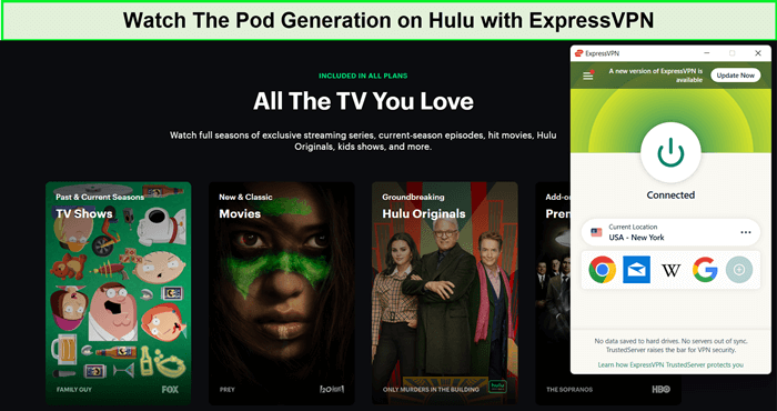 Bekijk de Pod Generation 2023 op Hulu. in - Nederland -met-expressvpn -met ExpressVPN 