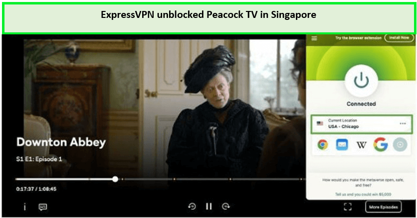 ExpressVPN-unblocked-Peacock-TV-in-Singapore