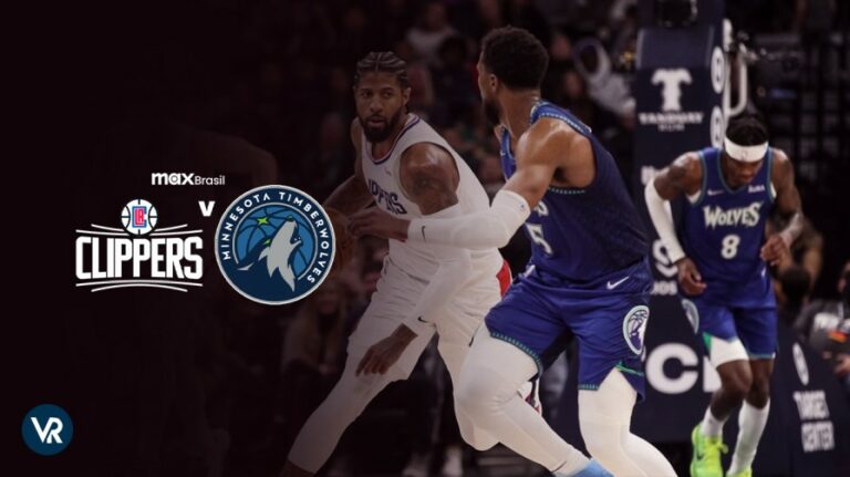 watch LA Clippers vs Timberwolves game outside usa on max

