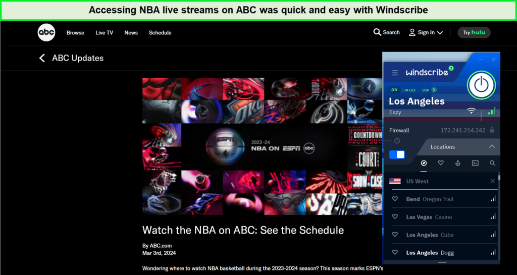 NBA-with-windscribe-in-Germany