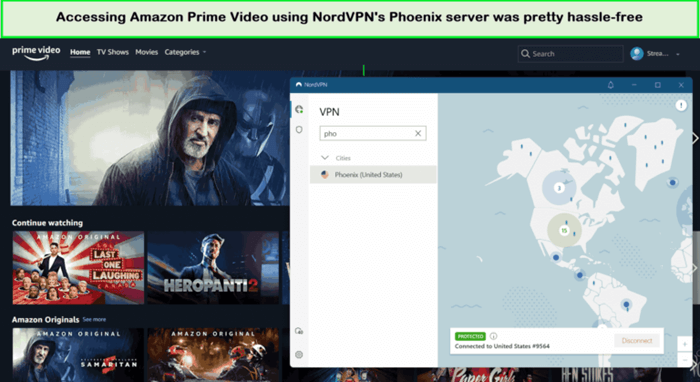  NordVPN - ongeblokkeerd voor Amazon Prime in - Nederland 