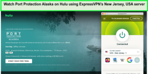 Watch-Port-Protection-Alaska-on-Hulu-using-ExpressVPNs-New-Jersey-USA-server-in-Netherlands