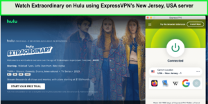 Watch-Extraordinary-on-Hulu-using-ExpressVPNs-New-Jersey-USA-server-in-India