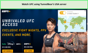 Watch-UFC-using-TunnelBears-USA-server-in-Spain