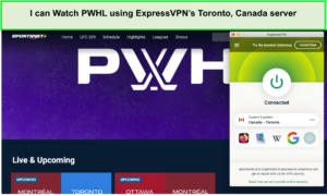 I-can-Watch-PWHL-using-ExpressVPNs-Toronto-Canada-server-in-South Korea