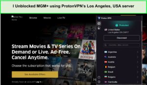 I-Unblocked-MGM-using-ProtonVPNs-Los-Angeles-USA-server-in-Germany
