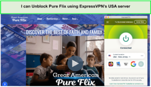 I-can-Unblock-Pure-Flix-using-ExpressVPNs-USA-server-in-India
