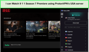 I-can-Watch-9-1-1-Season-7-Premiere-using-ProtonVPNs-USA-server-in-Spain