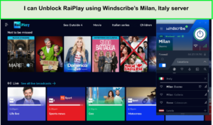 I-can-Unblock-RaiPlay-using-Windscribes-Milan-Italy-server-in-USA