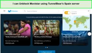 I-can-Unblock-Movistar-using-TunnelBears-Spain-server-in-France