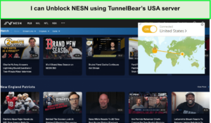 I-can-Unblock-NESN-using-TunnelBears-USA-server-in-Germany