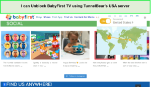 I-can-Unblock-BabyFirst-TV-using-TunnelBears-USA-server-in-UAE