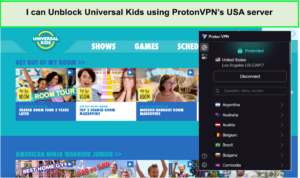 I-can-Unblock-Universal-Kids-using-ProtonVPNs-USA-server-in-India