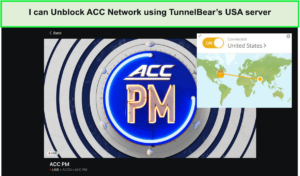 I-can-Unblock-ACC-Netwoek-using-TunnelBears-USA-server-in-South Korea