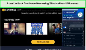 I-can-Unblock-Sundance-Now-using-Windscribes-USA-server-in-South Korea