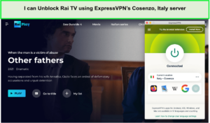 I-can-Unblock-Rai-TV-using-ExpressVPNs-Cosenzo-Italy-server-in-Spain
