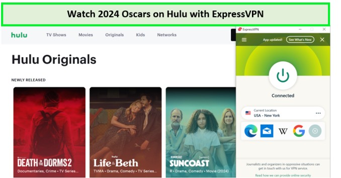  Ver-2024-Oscars- in - Espana -en-Hulu-con-ExpressVPN 