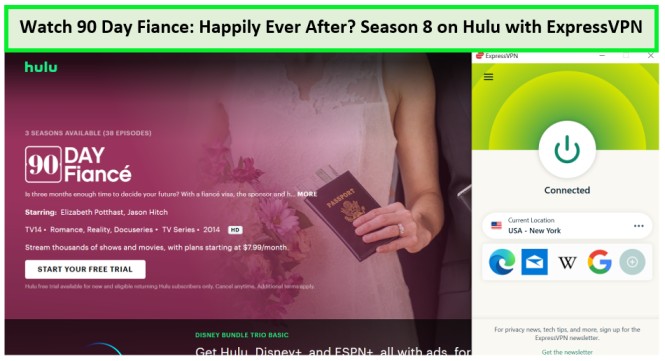 Schau dir 90 Day Fiancé: Happily Ever After, Staffel 8 an. in - Deutschland -auf-Hulu-mit-ExpressVPN 