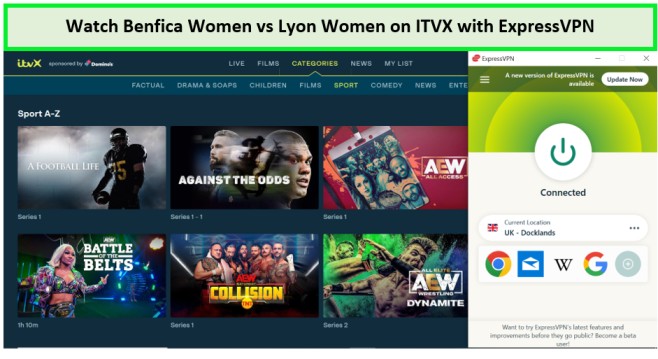 Watch-Benfica-Women-vs-Lyon-Women-in-New Zealand-on-ITVX-with-ExpressVPN