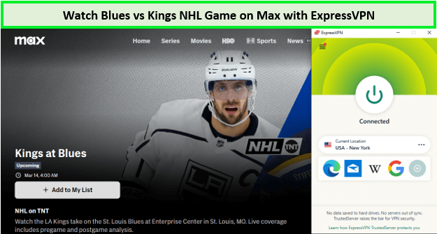 Watch-Blues-vs-Kings-NHL-Game-in-New Zealand-on-Max-with-ExpressVPN