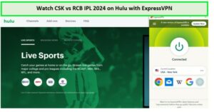 Watch-CSK-vs-RCB-IPL-2024-in-Spain-on-Hulu-with-ExpressVPN