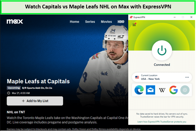 Watch-Capitals-vs-Maple-Leafs-NHL-in-Italy-on-Max-with-ExpressVPN