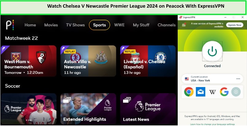 Watch-Chelsea-V-Newcastle-Premier-League-2024-in-Spain-on-Peacock