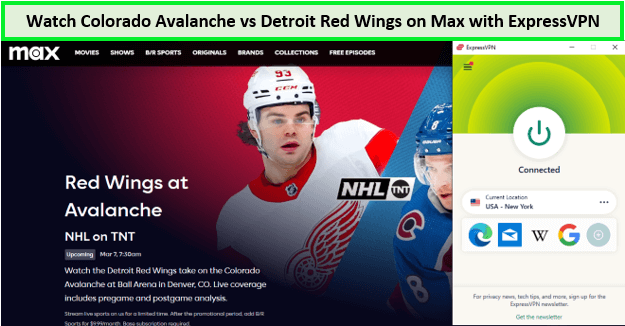 Watch-Colorado-Avalanche-vs-Detroit-Red-Wings-outside-USA-on-Max-with-ExpressVPN