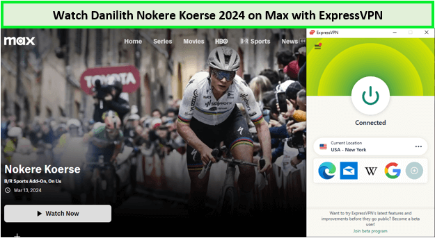 Watch-Danilith-Nokere-Koerse-2024-outside-US-on-Max-with-ExpressVPN