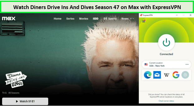 Watch-Diners-Drive-Ins-And-Dives-Season-47-in-New Zealand-on-Max-with-ExpressVPN