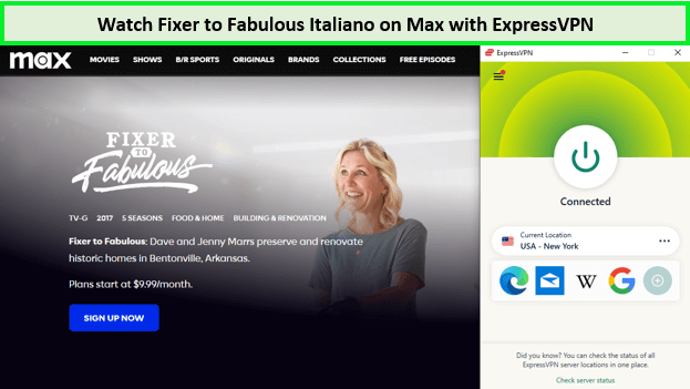 Watch-Fixer-to-Fabulous-Italiano-in-New Zealand-on-Max-with-ExpressVPN