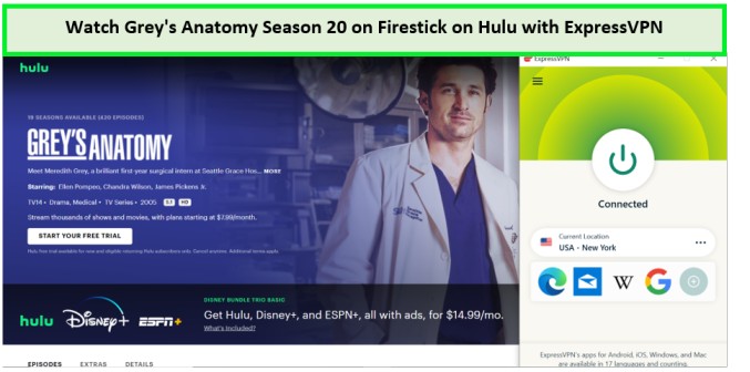 Watch-Greys-Anatomy-Season-20-on-Firestick-Outside-USA-on-Hulu-with-ExpressVPN