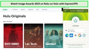 Watch-Image-Awards-2024-on-Roku-Outside-USA-on-Hulu-with-ExpressVPN