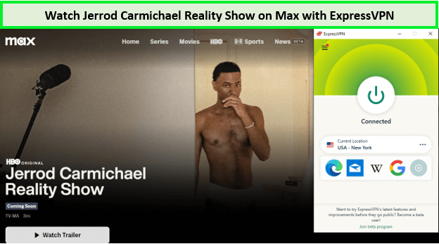 Watch-Jerrod-Carmichael-Reality-Show-in-New Zealand-on-Max-with-ExpressVPN