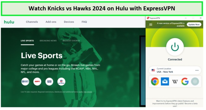 Watch-Knicks-vs-Hawks-2024-in-Canada-on-Hulu-with-ExpressVPN