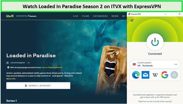  Regarder-Chargé-En-Paradis-Saison-2- in - France -sur-ITVX-avec-ExpressVPN 