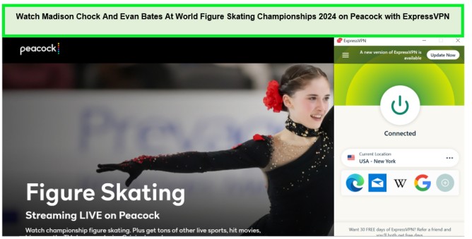 unblock-Madison-Chock-And-Evan-Bates-At-World-Figure-Skating-Championships-2024-in-New Zealand-on-Peacock-with-ExpressVPN
