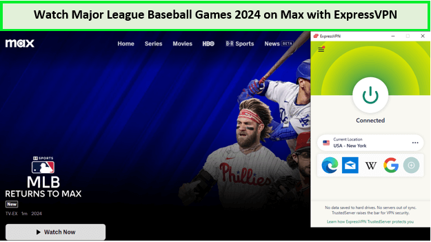 Watch-Major-League-Baseball-Games-2024-in-Spain-on-Max-with-ExpressVPN