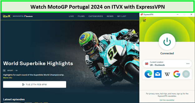 Watch-MotoGP-Portugal-2024-outside-UK-on-ITVX-with-ExpressVPN
