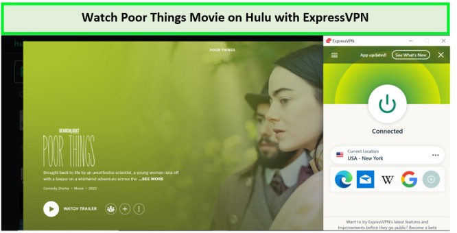 Watch-Poor-Things-Movie-in-Spain-on-Hulu-with-ExpressVPN