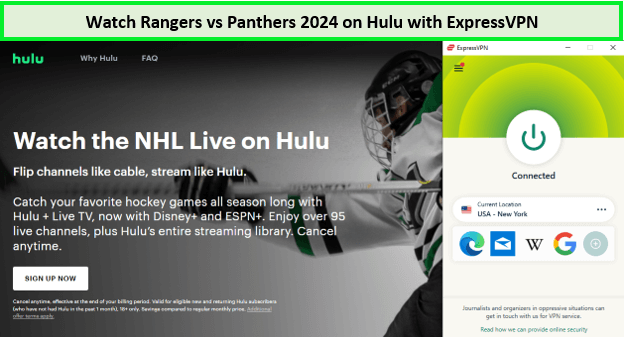 Watch-Rangers-vs-Panthers-2024-in-Hong Kong-on-Hulu-with-ExpressVPN