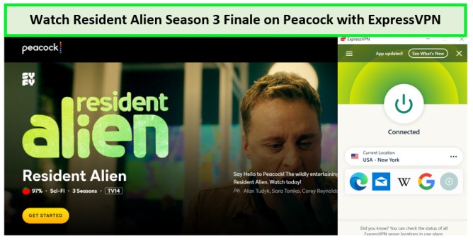 unblock-Resident-Alien-Season-3-Finale-in-India-on-Peacock-with-ExpressVPN